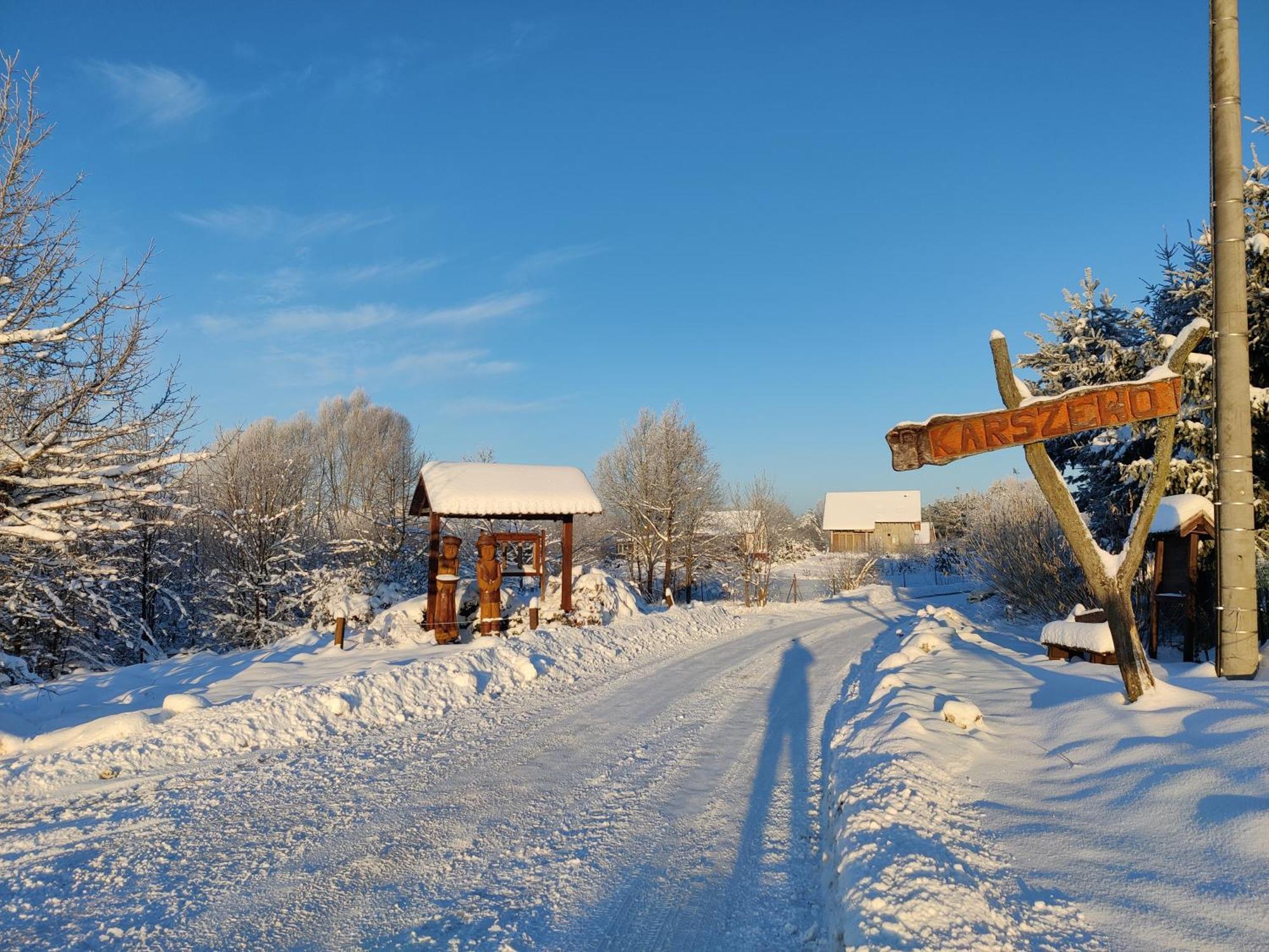 Osada Karszewo, Sauna Bania, Ryby Buitenkant foto